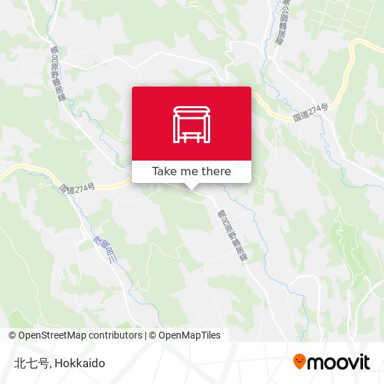北七号 map