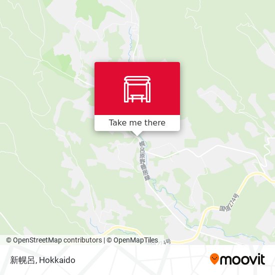 新幌呂 map