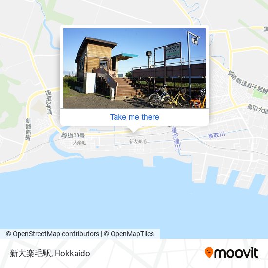 新大楽毛駅 map