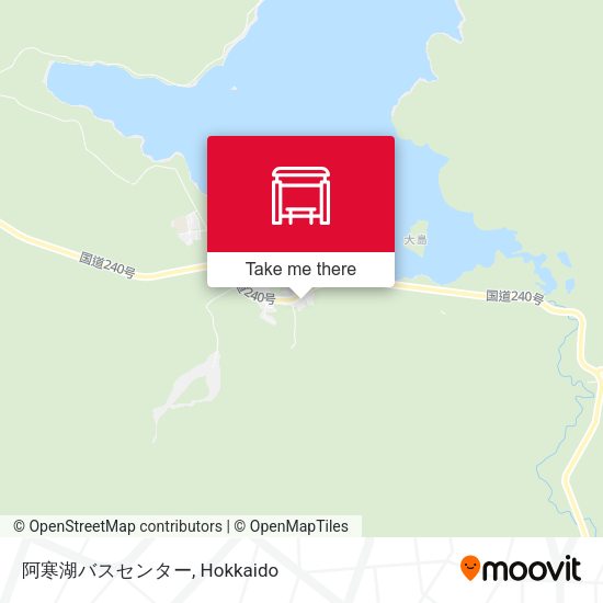 阿寒湖バスセンター map