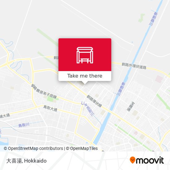 大喜湯 map