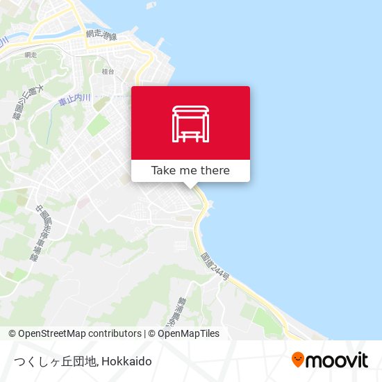 つくしヶ丘団地 map