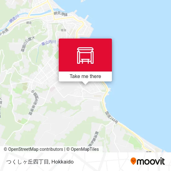 つくしヶ丘四丁目 map