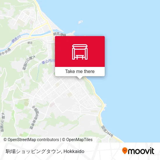 Komaba Shopping Town map