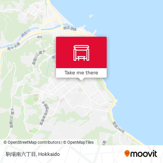 駒場南六丁目 map