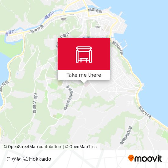 こが病院 map