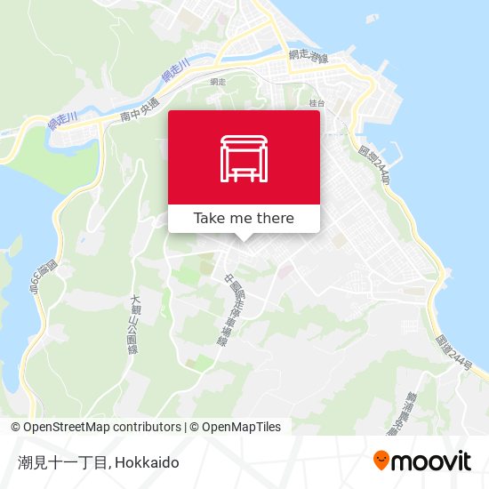 潮見十一丁目 map