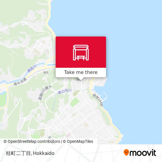 桂町二丁目 map