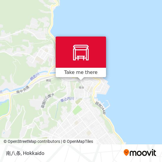 南八条 map