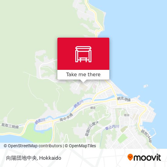向陽団地中央 map