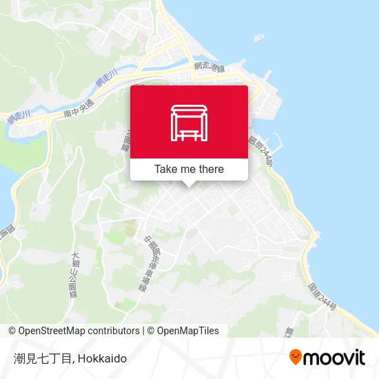 潮見七丁目 map