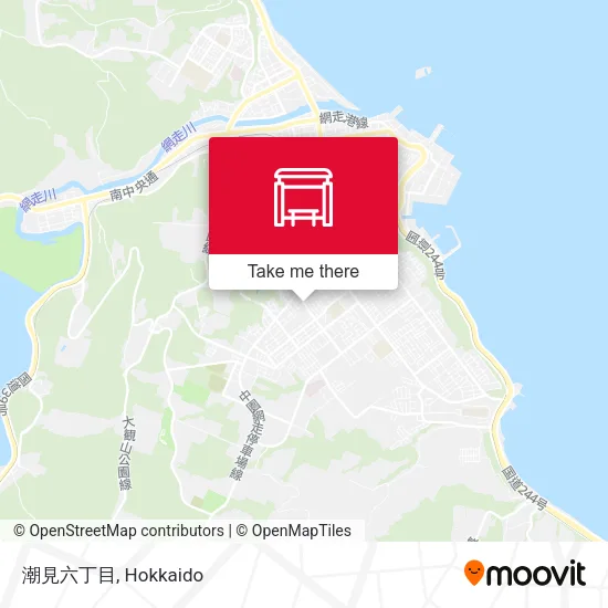 潮見六丁目 map
