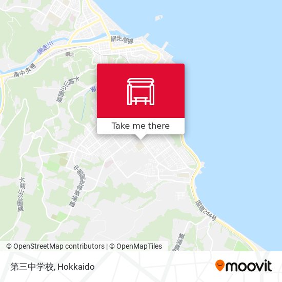 第三中学校 map