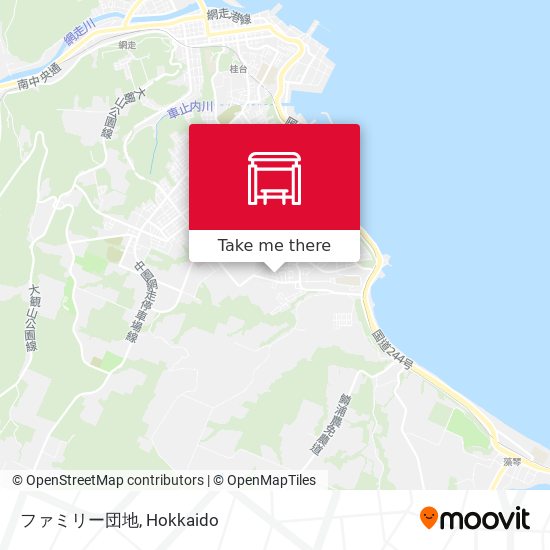 ファミリー団地 map