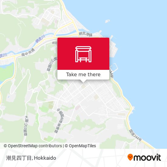 潮見四丁目 map