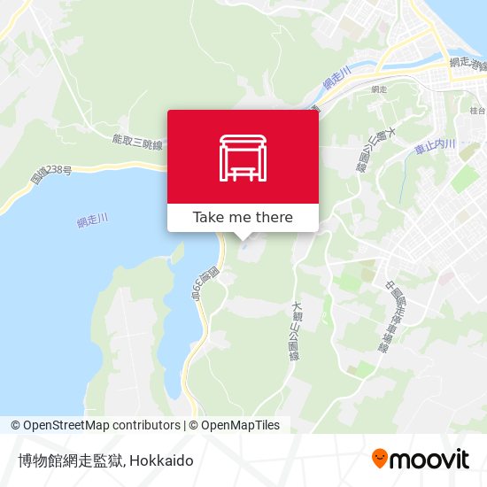 博物館網走監獄 map