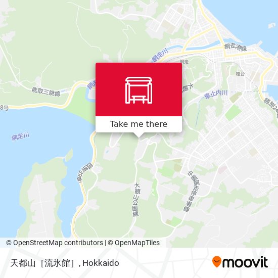 天都山［流氷館］ map