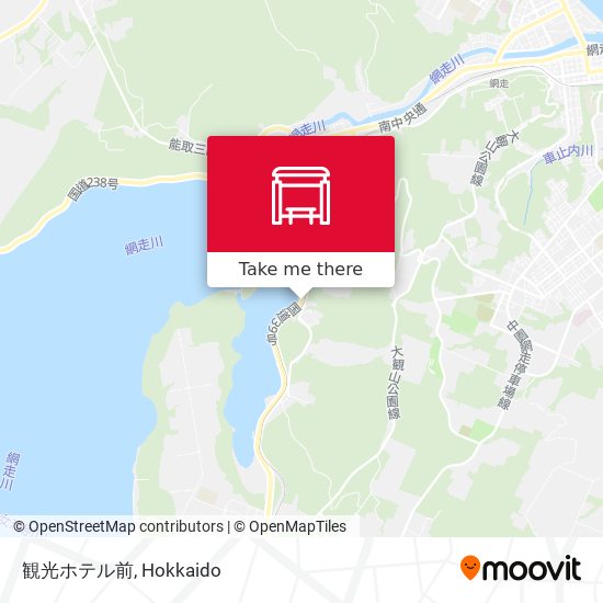 観光ホテル前 map