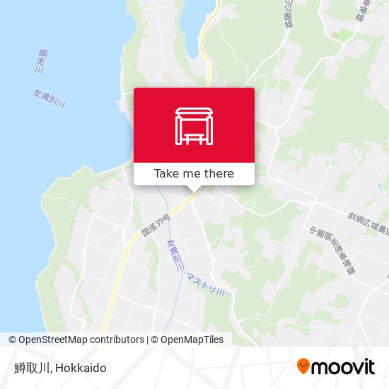 鱒取川 map