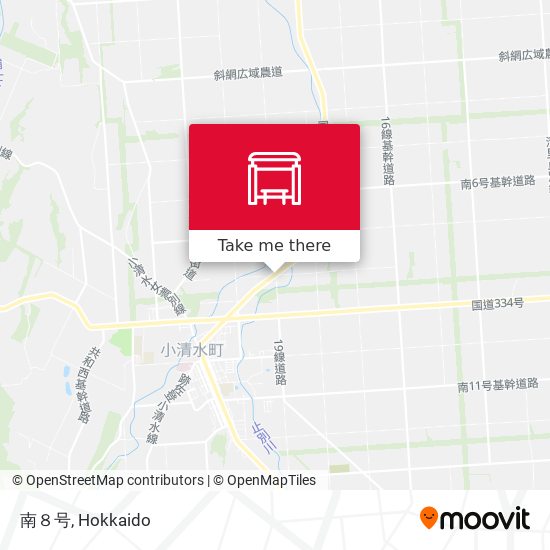 南８号 map