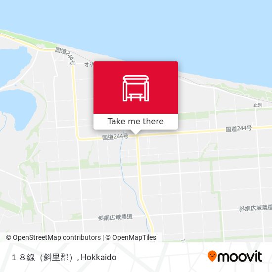 １８線（斜里郡） map