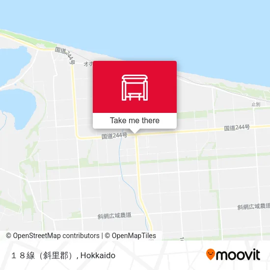 １８線（斜里郡） map