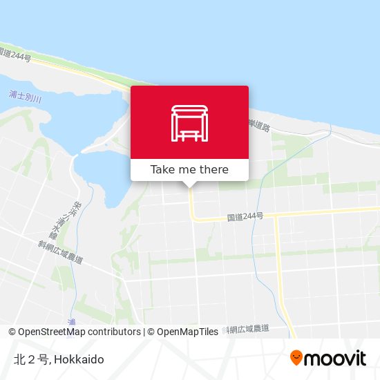 北２号 map