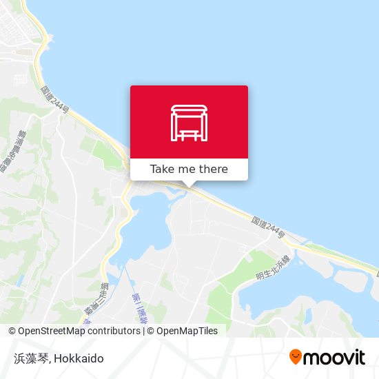 浜藻琴 map