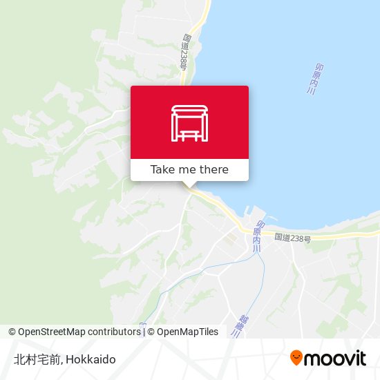北村宅前 map