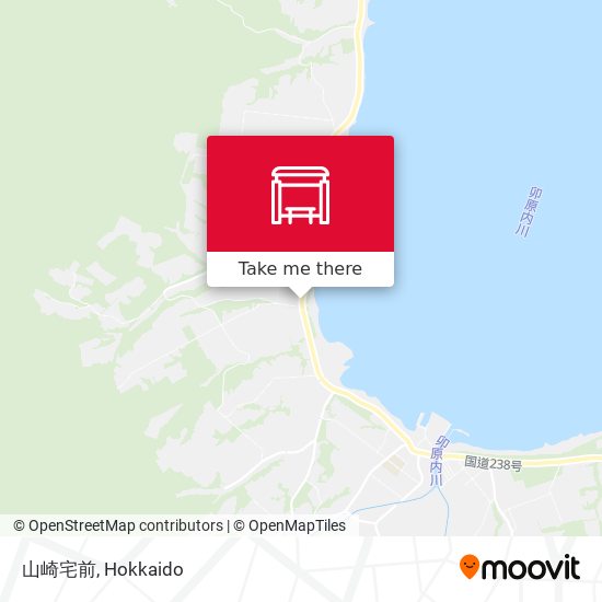 山崎宅前 map