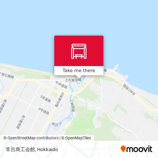 常呂商工会館 map