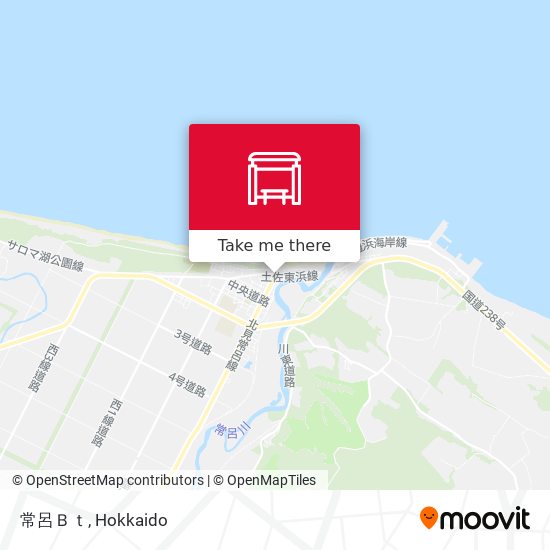 常呂Ｂｔ map