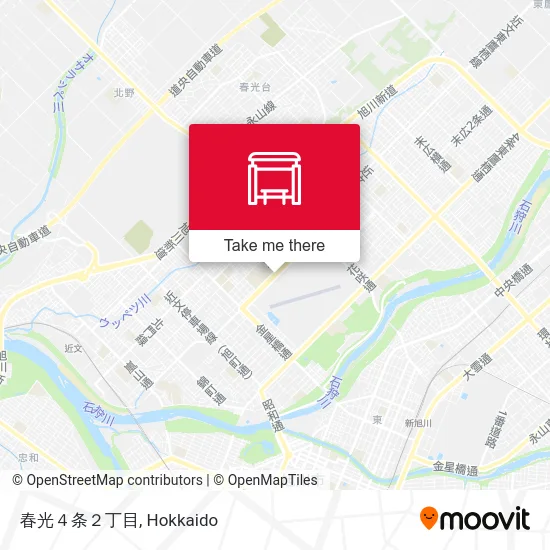 春光４条２丁目 map