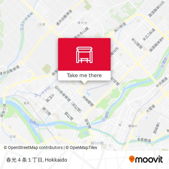 春光４条１丁目 map