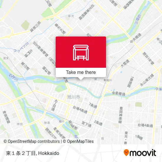 東１条２丁目 map