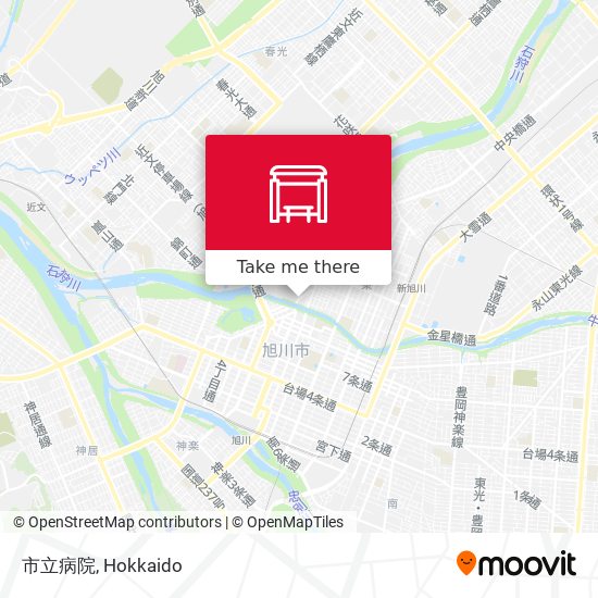 市立病院 map