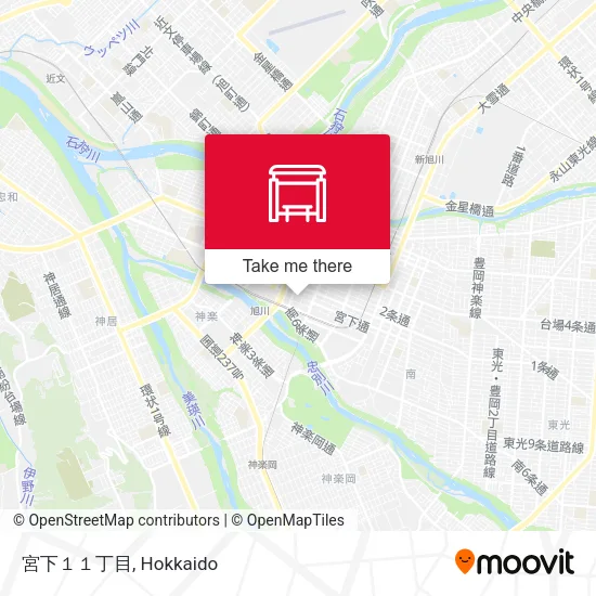 宮下１１丁目 map