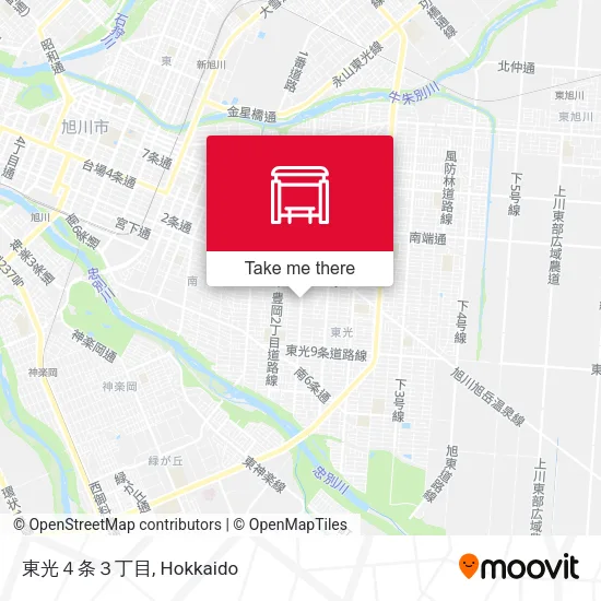 東光４条３丁目 map