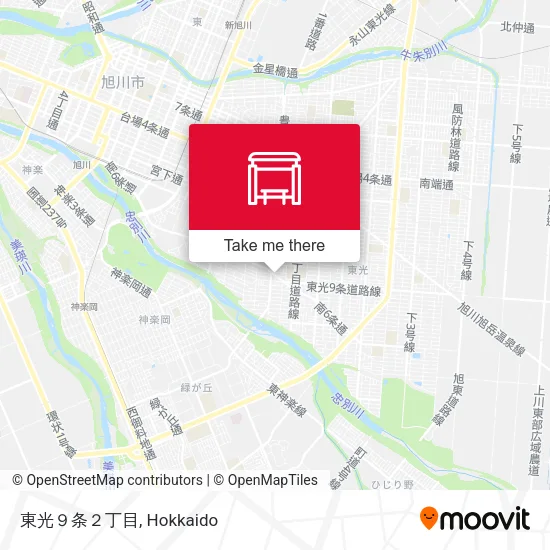 東光９条２丁目 map
