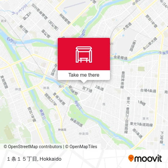 １条１５丁目 map
