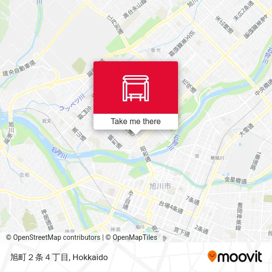 旭町２条４丁目 map
