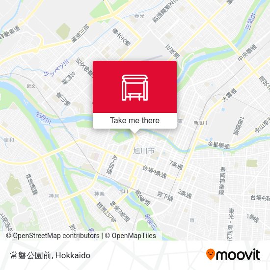 常磐公園前 map