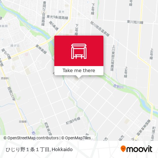 ひじり野１条１丁目 map