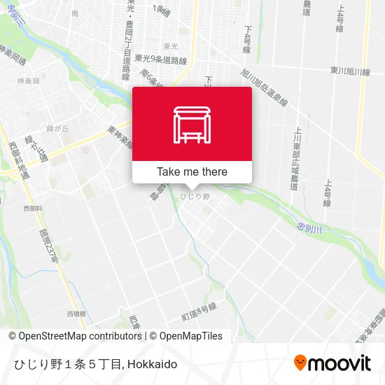 ひじり野１条５丁目 map