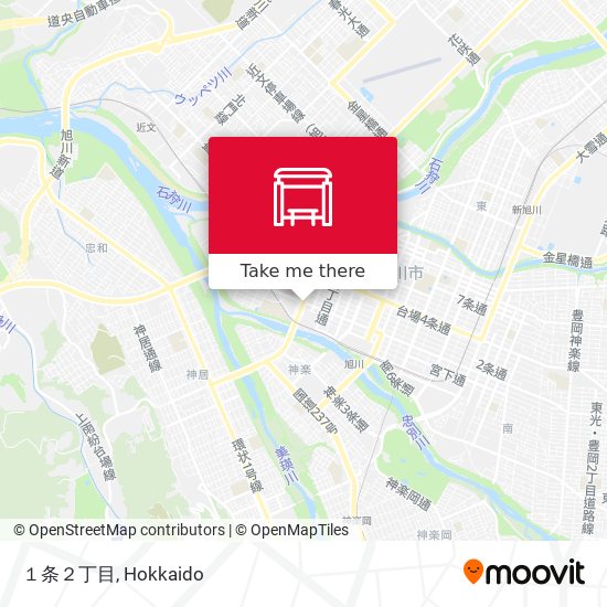 １条２丁目 map