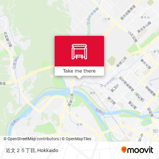 近文２５丁目 map