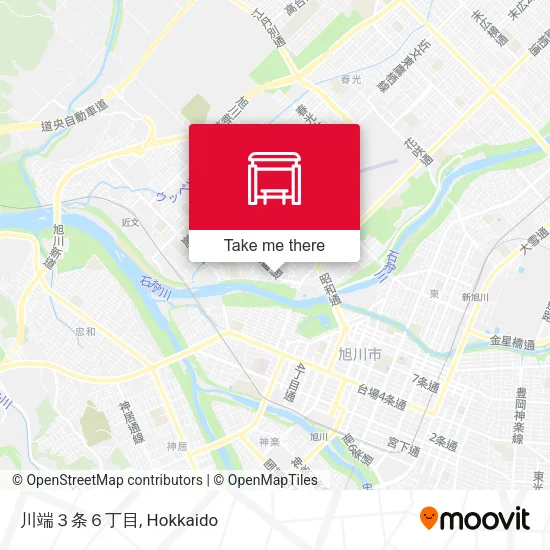 川端３条６丁目 map