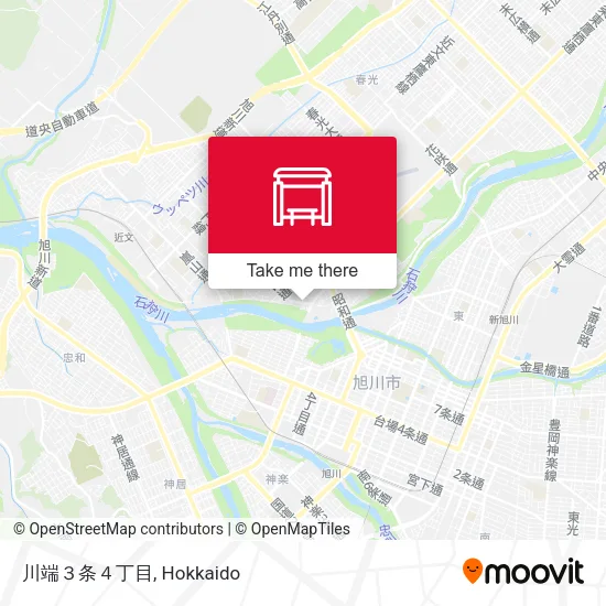 川端３条４丁目 map