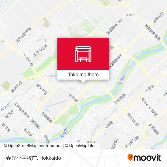 春光小学校前 map