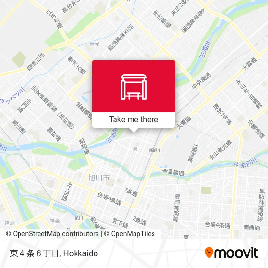 東４条６丁目 map
